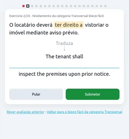 TreinoTrado demo